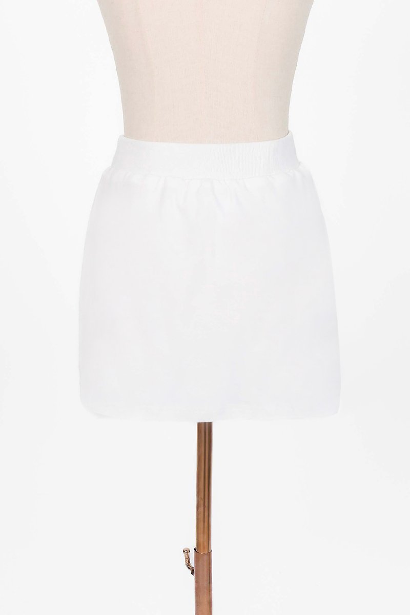 Chiara Co-ord Skorts in White