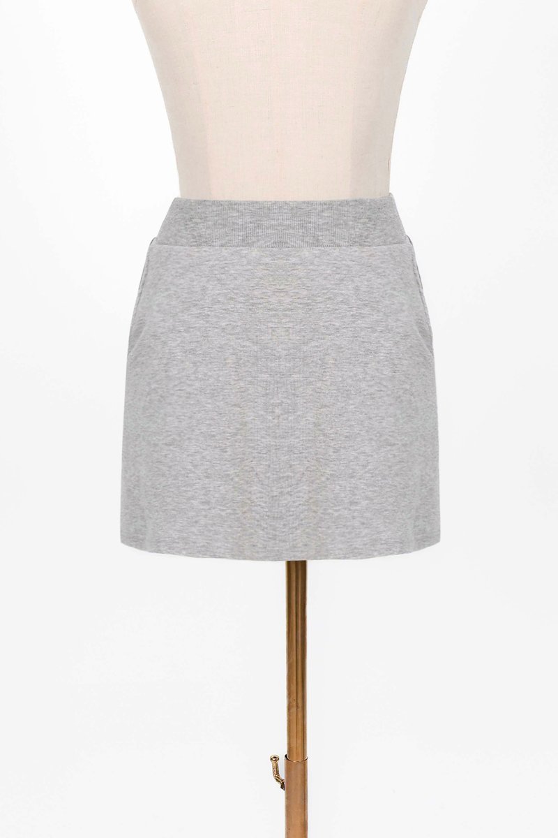Chiara Co-ord Skorts in Light Grey