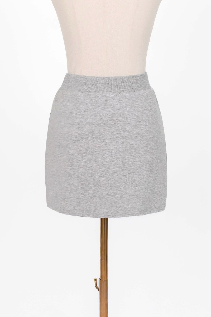 Chiara Co-ord Skorts in Light Grey