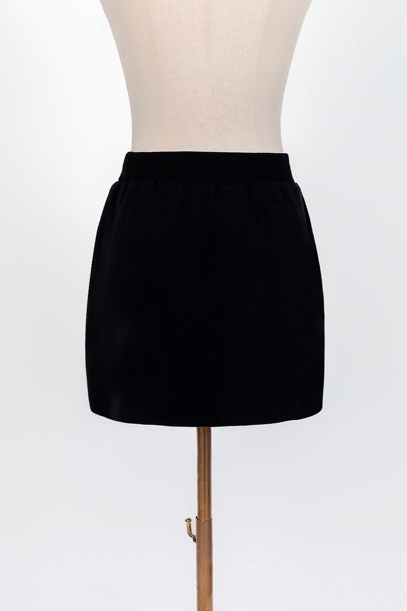 Chiara Co-ord Skorts in Black