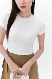 Brena Baby Tee in White