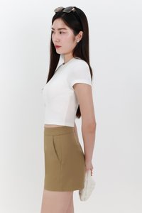 Brena Baby Tee in White