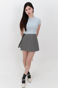 Brena Baby Tee in Light Ice Blue