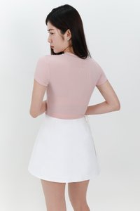 Brena Baby Tee in Light Pink