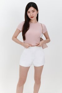 Brena Baby Tee in Light Pink