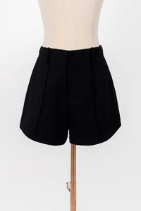 Coco Co-ord Panelled Shorts in Black Coco Co-ord Panelled Shorts in Black