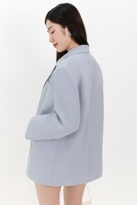 Oran Oversized Blazer in Light Blue