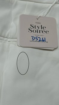 DEFECT | Belle Belted Skorts in White in M