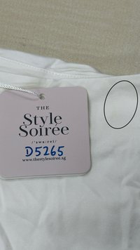 DEFECT | Raquel Ruched Co-ord Skirt in White in M