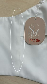 DEFECT | Caroline Co-ord Ribbon Top in White in XL