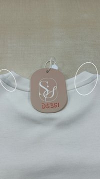 DEFECT | Boy Ribbon Pocket Tee in White x Pink Ribbon in 7Y