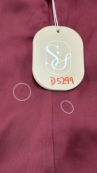 DEFECT | Peycie Puffy Sleeve Romper Dress in Maroon in XS