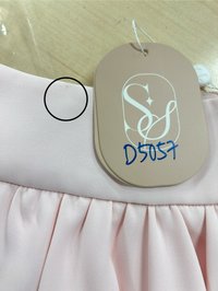 DEFECT | Clarie Co-ord Bubble Skorts V1 in Pastel Pink in XXS