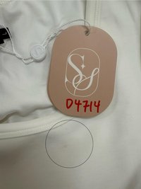 DEFECT | Carina Co-ord Sleeved Top in White in L