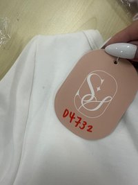 DEFECT | Carina Co-ord Sleeved Top in Whitein XXS