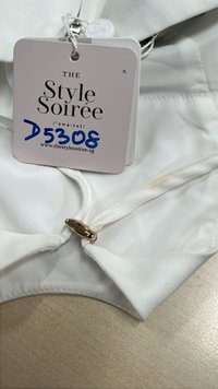 DEFECT | Cerrine Co-ord Halter Top in White in XXS