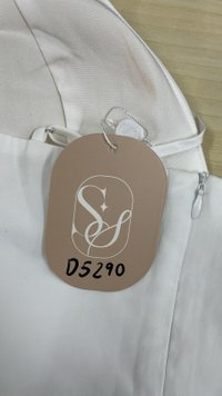 DEFECT | Paitlyn Pleated Jumpsuit in White in S