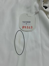 DEFECT | Melanie Mermaid Skirt in White in S DEFECT | Melanie Mermaid Skirt in White in S