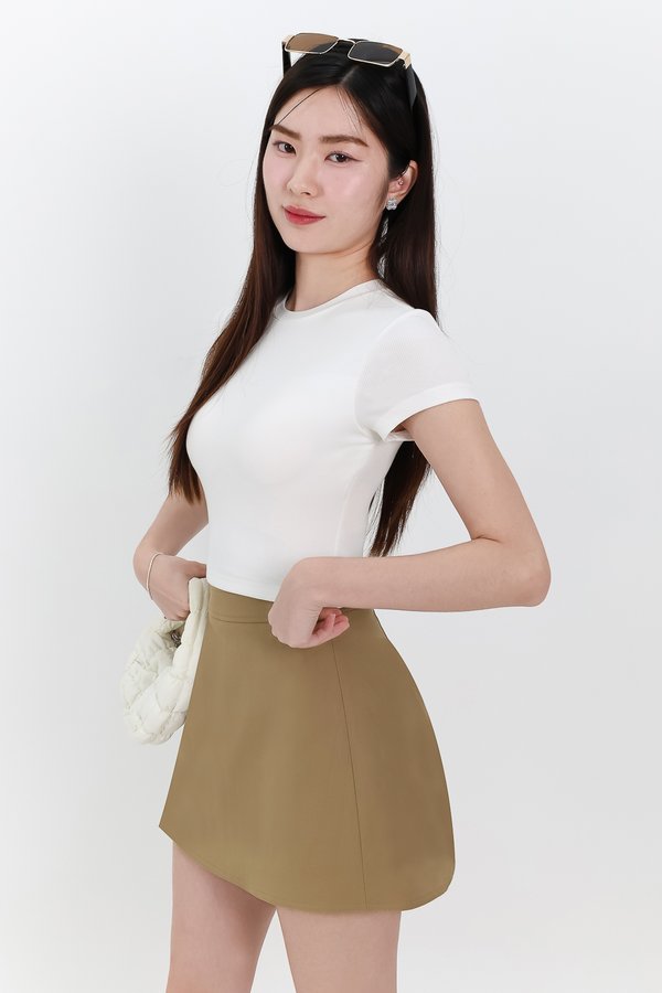 Brena Baby Tee in White