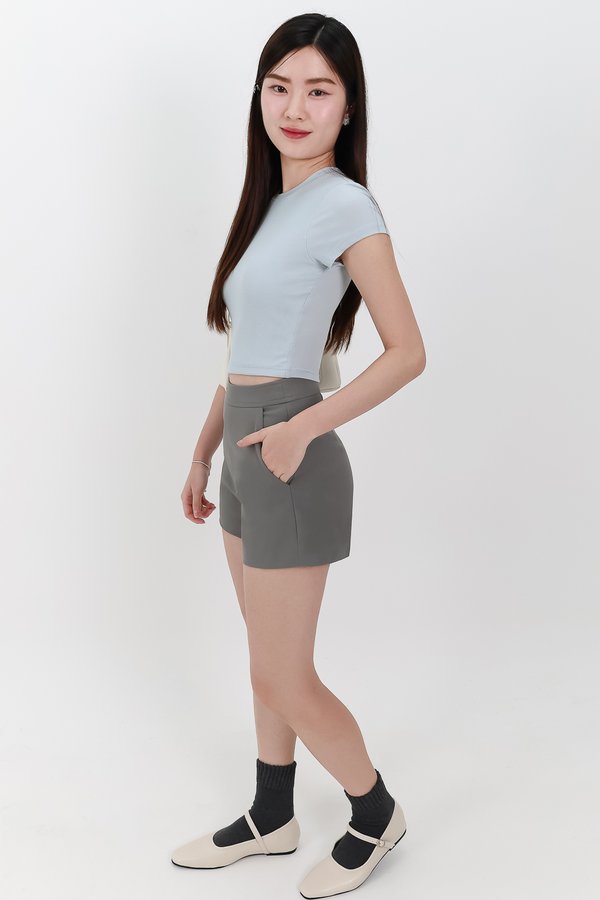 DEFECT | Marcelle Multi Way Shorts Skorts in Grey in S