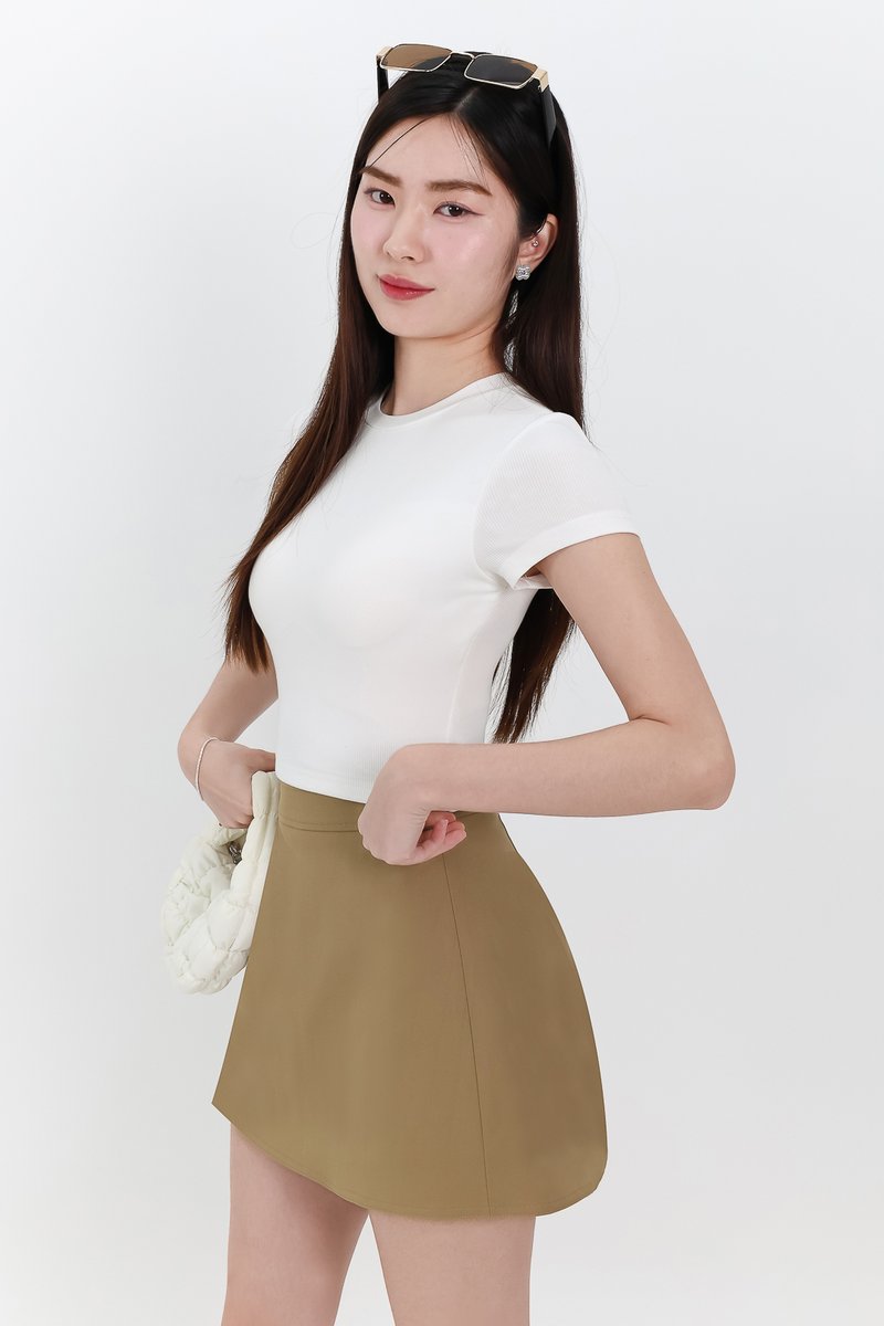 Brena Baby Tee in White
