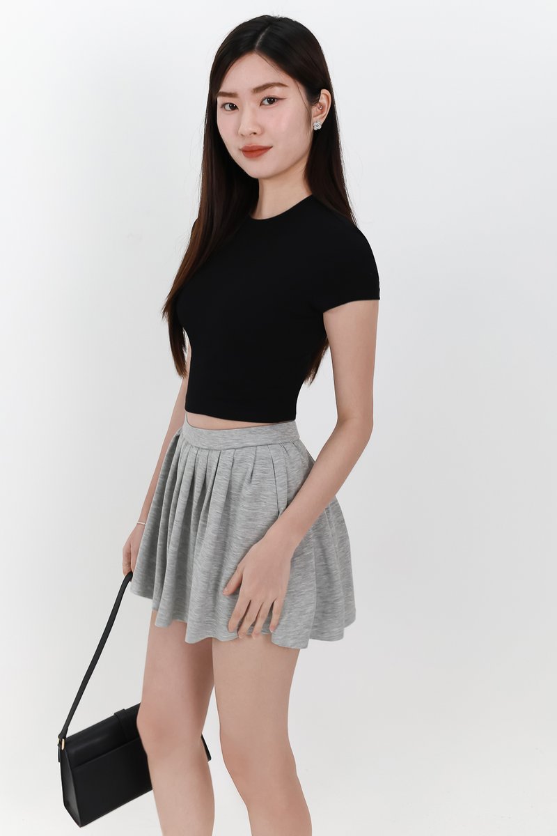 Brena Baby Tee in Black