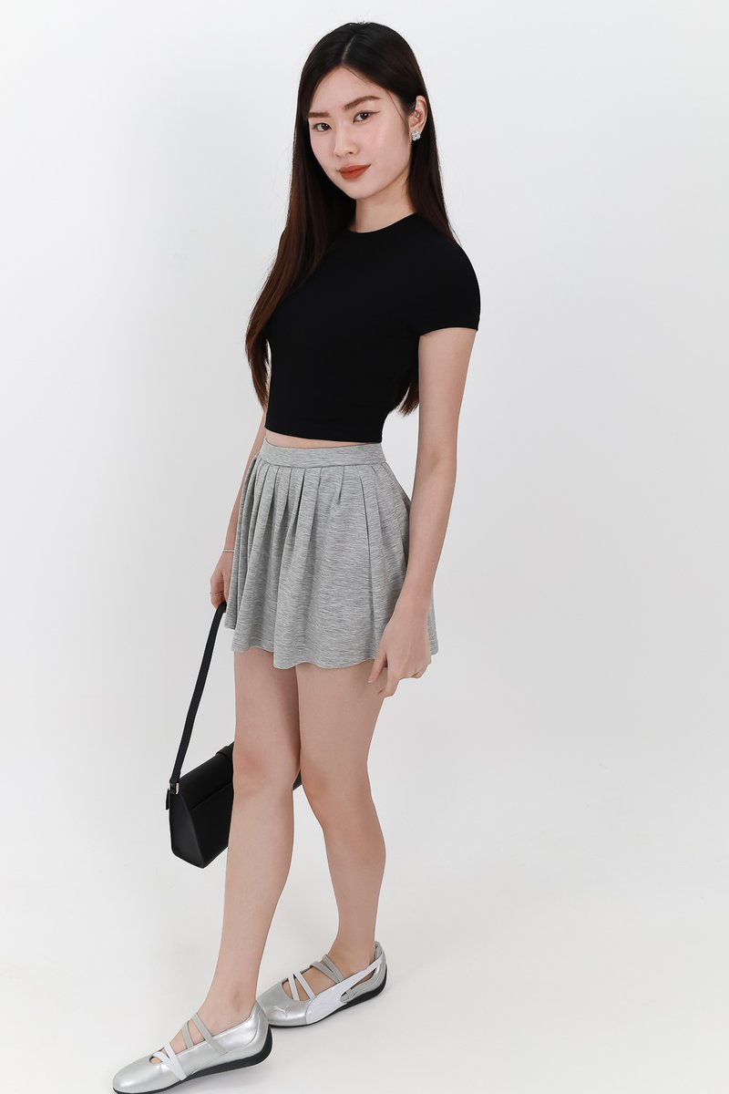 Brena Baby Tee in Black