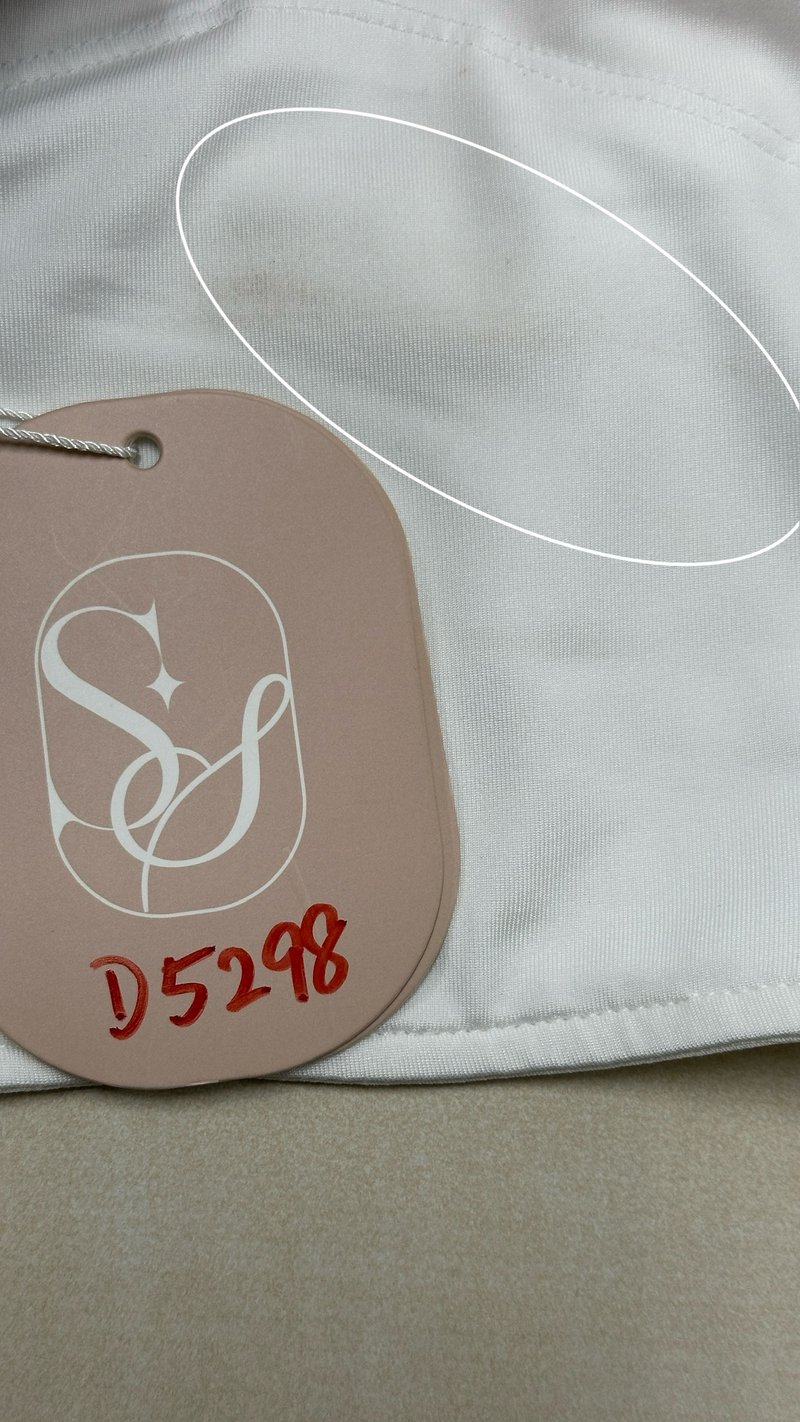 DEFECT | Marley Mesh Co-ord Tube Top in White L