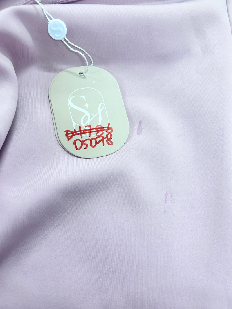 DEFECT | Candice Co-ord Straight Cut Pants in Pink in XL