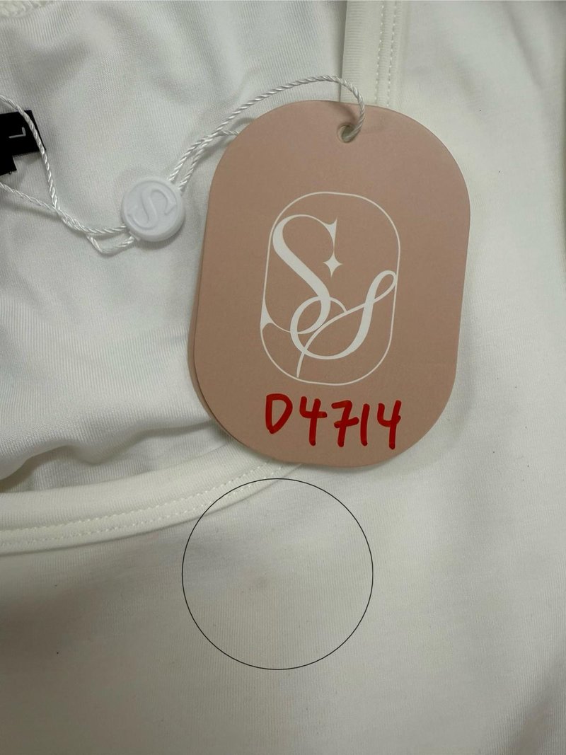 DEFECT | Carina Co-ord Sleeved Top in White in L