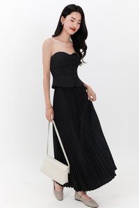 RESTOCKS | Cecelia Co-ord Set in Black ( Petite Length )