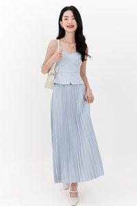 Cecelia Co-ord Set in Light Blue ( Petite Length )