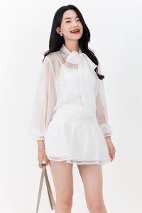 RESTOCKS | Corelia Co-ord Set in White