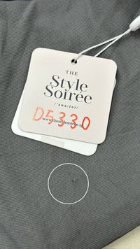 DEFECT | Teni Tee Midaxi Dress in Grey in XXS