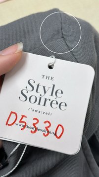 DEFECT | Teni Tee Midaxi Dress in Grey in XXS