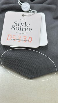 DEFECT | Teni Tee Midaxi Dress in Grey in XXS