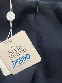 DEFECT | Bettie Bubble Tube Top in Midnight in S