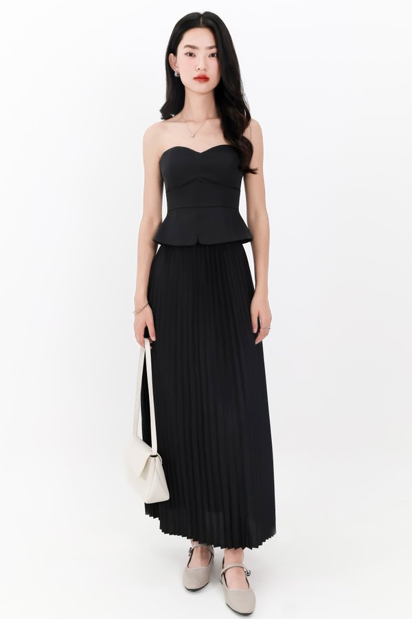 Cecelia Co-ord Set in Black ( Petite Length )