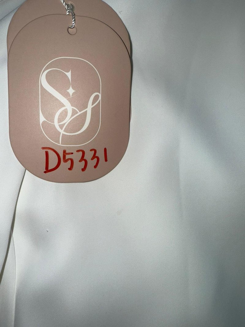 DEFECT | Chernise Co-ord Highwaist Pants in White ( Regular Length ) in XXS