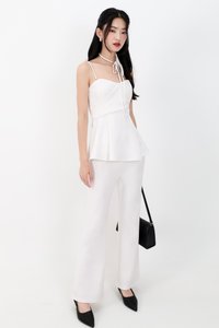 Carmen Co-ord Set in White