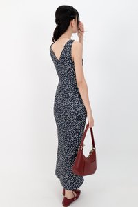 Florence Floral Midaxi Dress in Navy Florence Floral Midaxi Dress in Navy