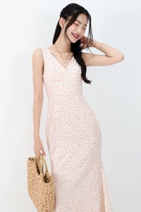 Florence Floral Midaxi Dress in Cream Florence Floral Midaxi Dress in Cream