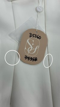 DEFECT | Pearie Pearl Romper Dress V3 in White in XS DEFECT | Pearie Pearl Romper Dress V3 in White in XS
