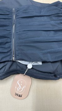 DEFECT | Chelsea Co-ord Mesh Top in Midnight Steel in XL DEFECT | Chelsea Co-ord Mesh Top in Midnight Steel in XL