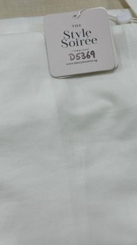 DEFECT | Rindie Ruched Slit Dress in White in M DEFECT | Rindie Ruched Slit Dress in White in M