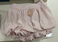 DEFECT | Clarie Co-ord Bubble Skorts V2 in Pastel Pink in L