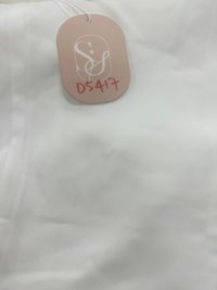 DEFECT | Pixa Pleated Highwaist Pants in White ( Regular Length ) in S DEFECT | Pixa Pleated Highwaist Pants in White ( Regular Length ) in S