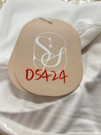 DEFECT | Lumi Layered Cardigan Top Set in White in S DEFECT | Lumi Layered Cardigan Top Set in White in S