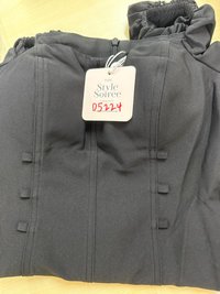 DEFECT | Serene Sweetheart Sleeved Romper Dress in Black in XXS