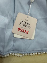 DEFECT | Priscilla Pearl Co-ord Skorts in Light Blue in S